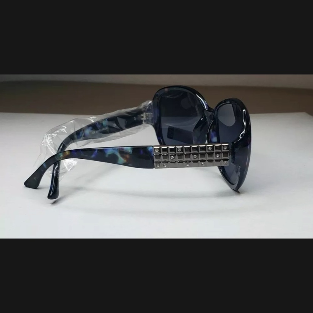 Oversized Rectangular Blue Tortoise Shell - Picture 10 of 10